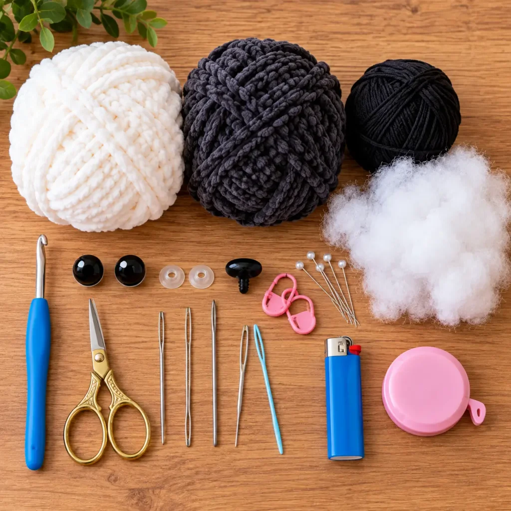 Baby Panda Crochet Pattern