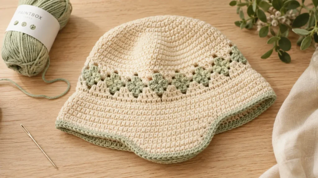 Crochet Baby Bucket Hat Pattern