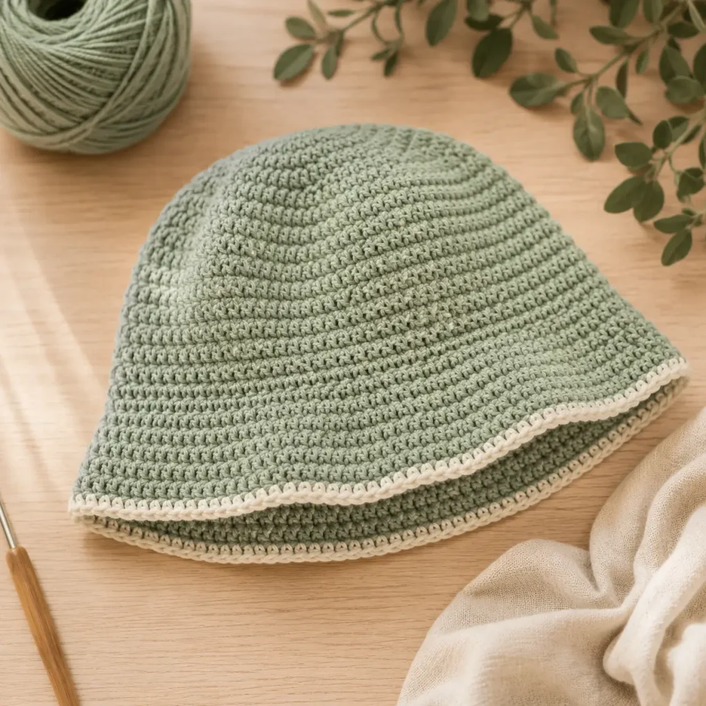 Crochet Baby Bucket Hat Pattern