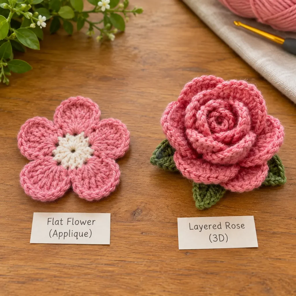 Crochet Flower Ideas