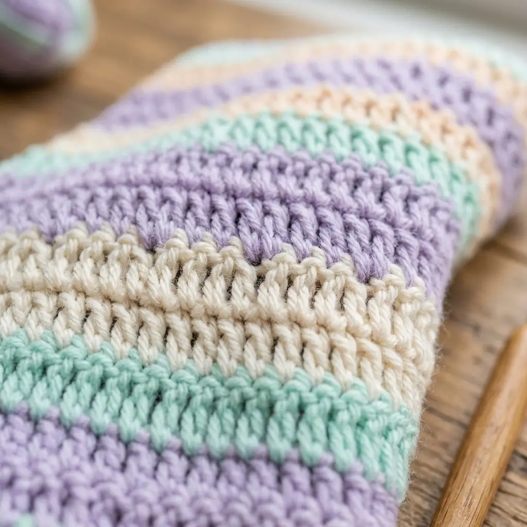 Crochet Newborn Blanket Pattern