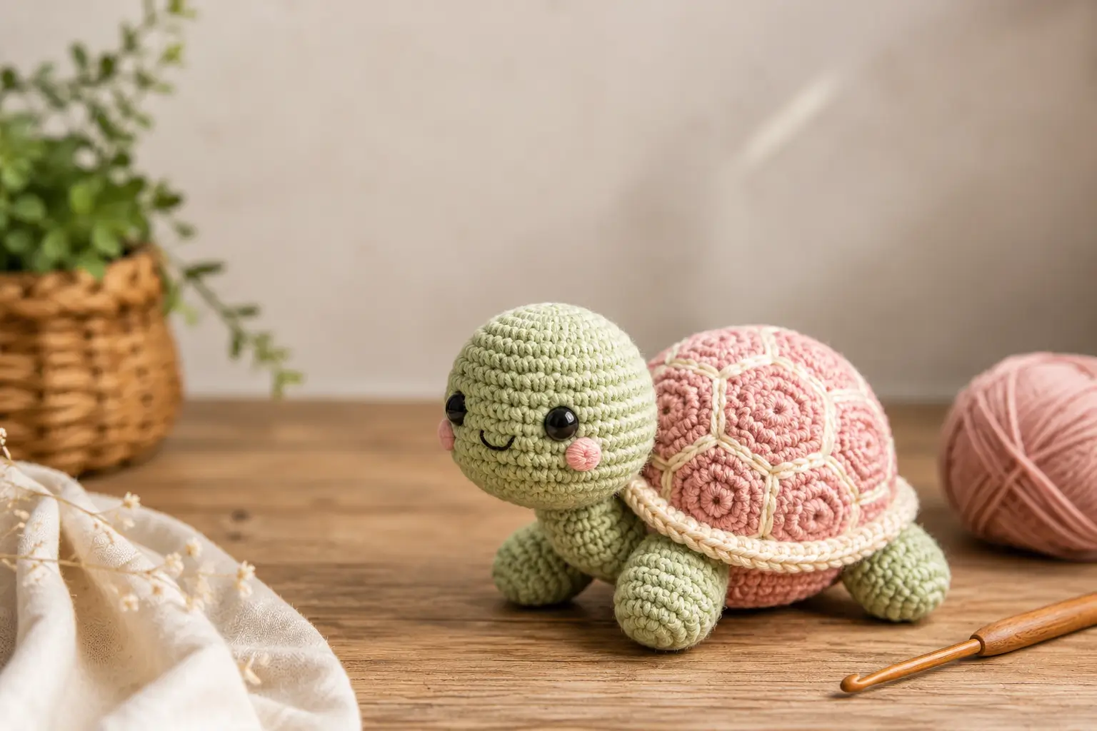 Crochet Turtle Amigurumi Pattern