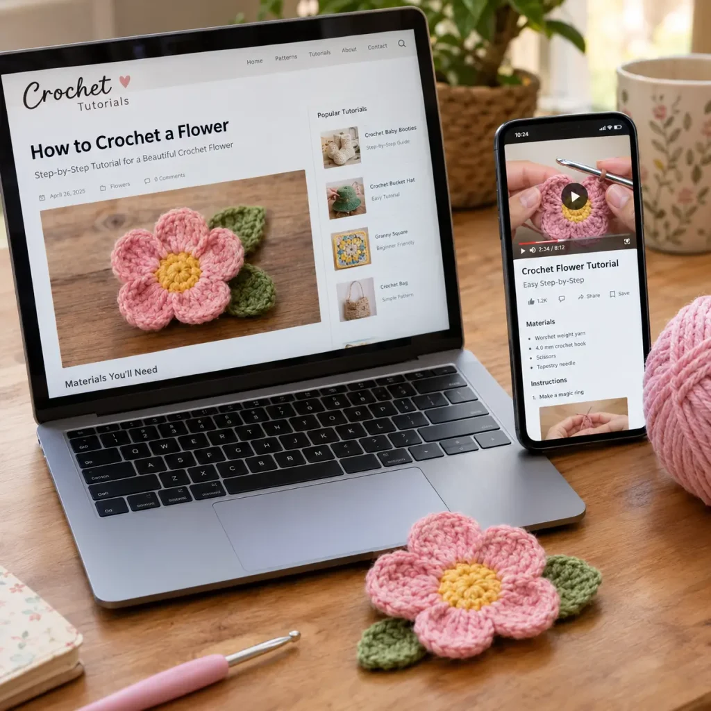 Free Crochet Flower Patterns