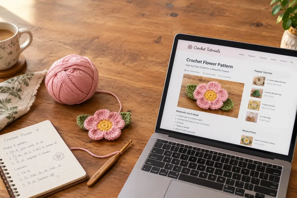 Free Crochet Flower Patterns
