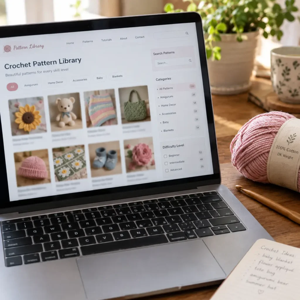 Free Crochet Flower Patterns