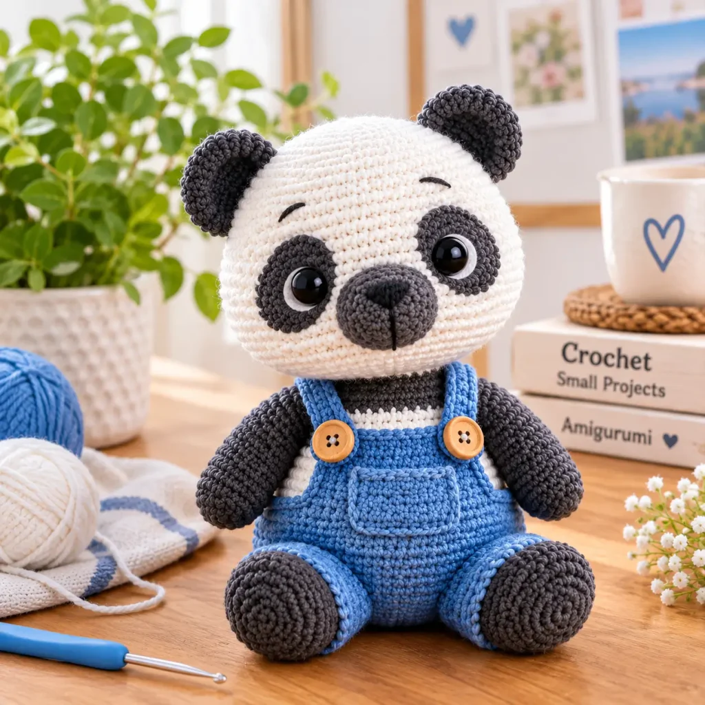 Panda Dad Crochet Pattern