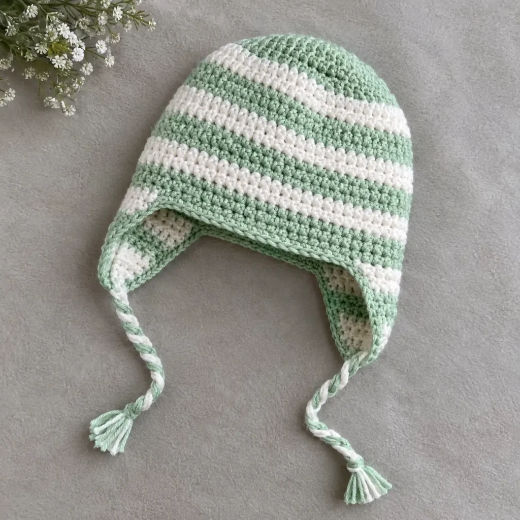 Crochet Baby Hat and Booties Pattern