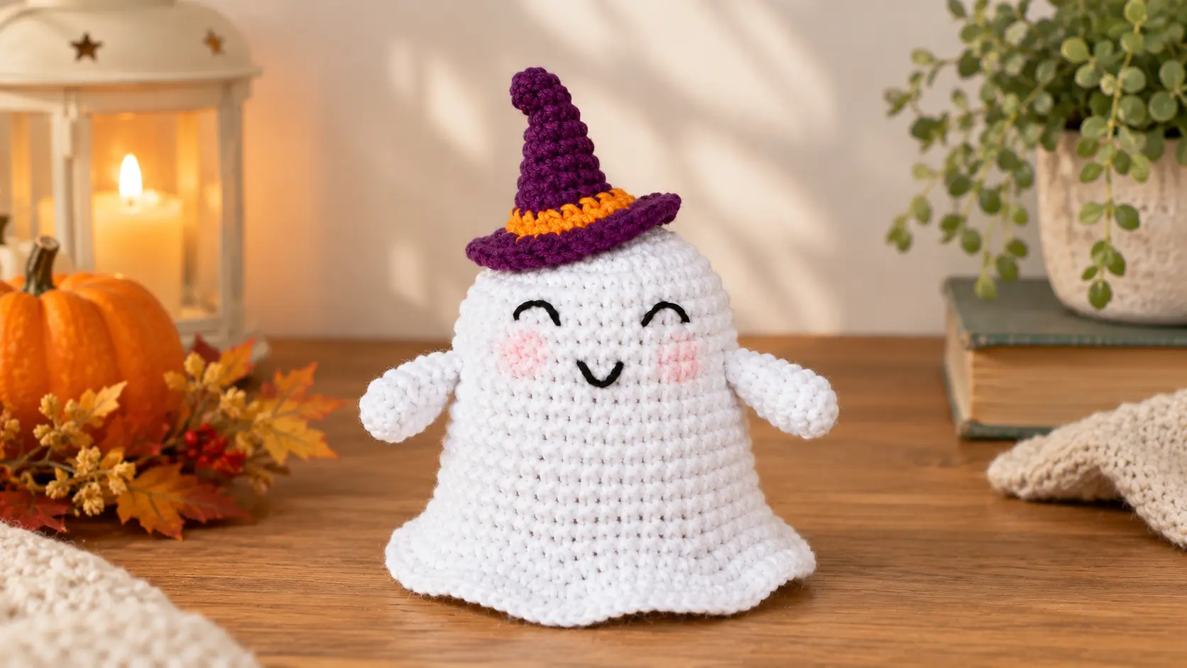 Free Ghost Amigurumi Halloween