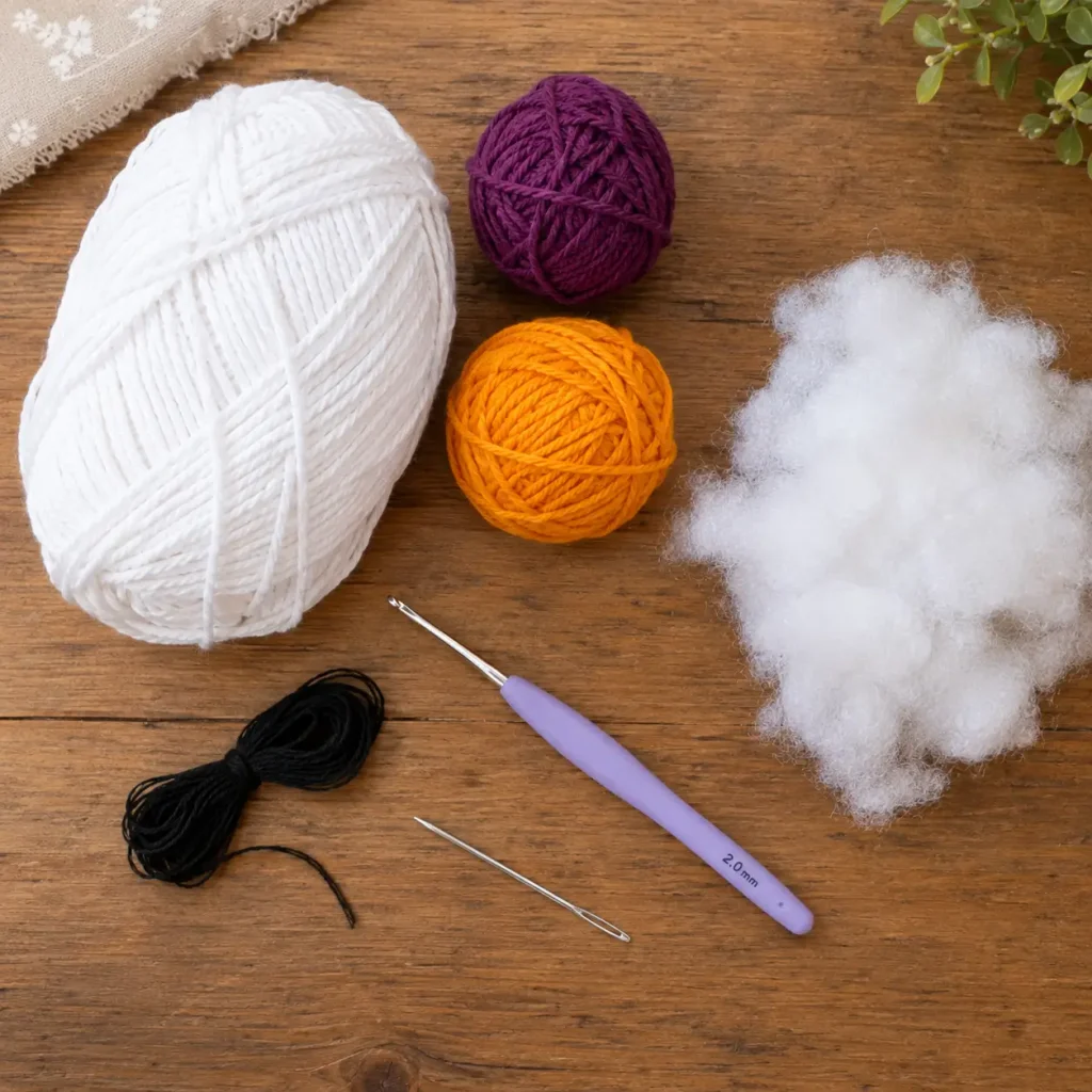Free Ghost Amigurumi Halloween